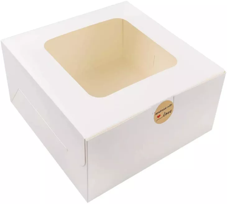 Different styles of cake boxes  make your product more attractive.