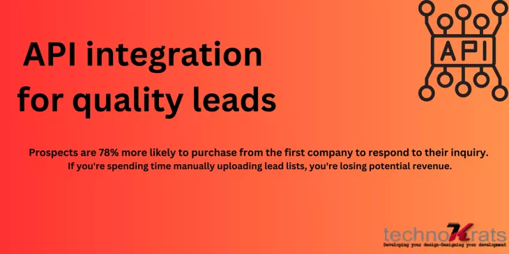 API Integration for quality leads