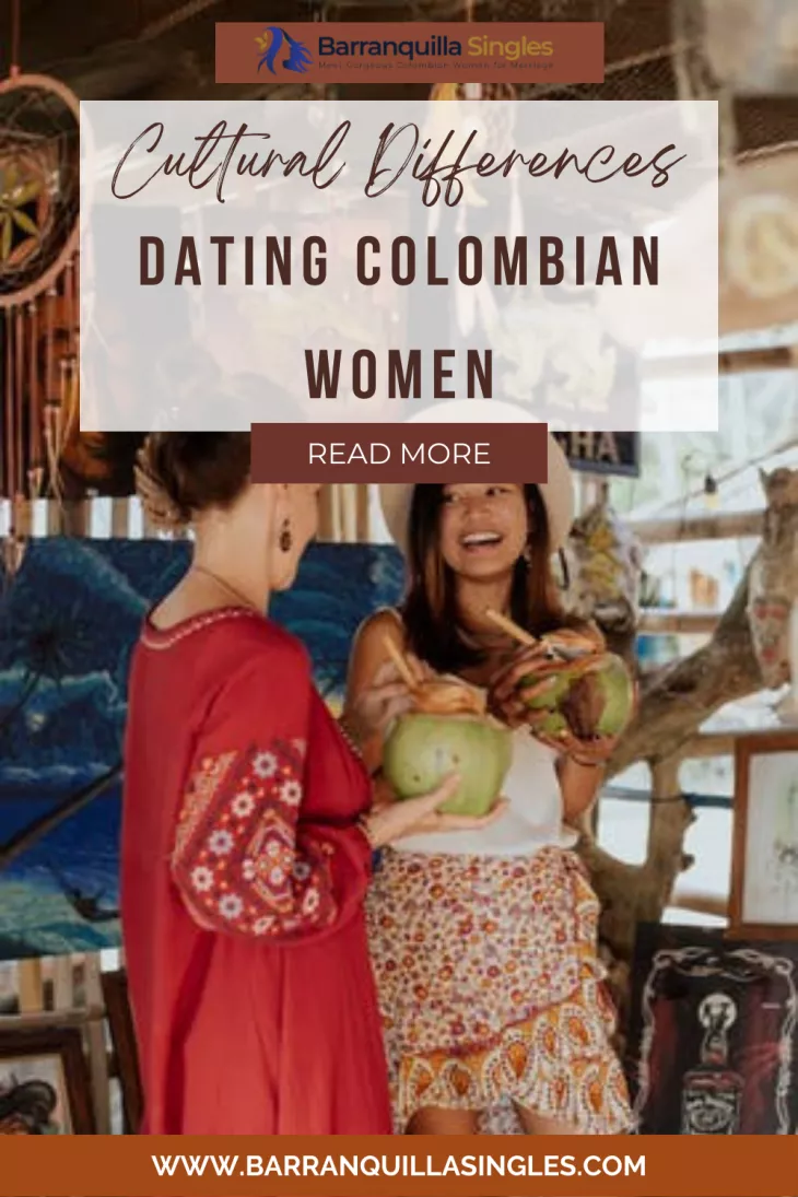 Colombian women smiling at each other