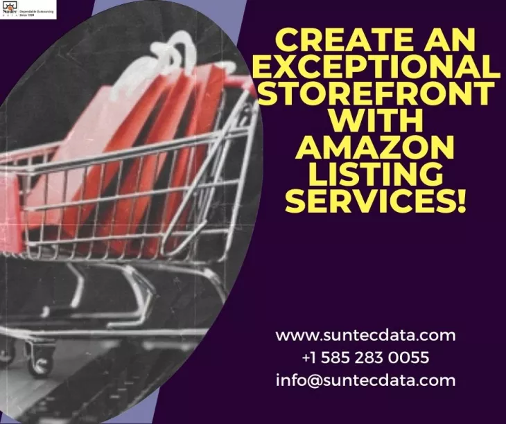 Create An Exceptional Storefront With Amazon Listing Services!