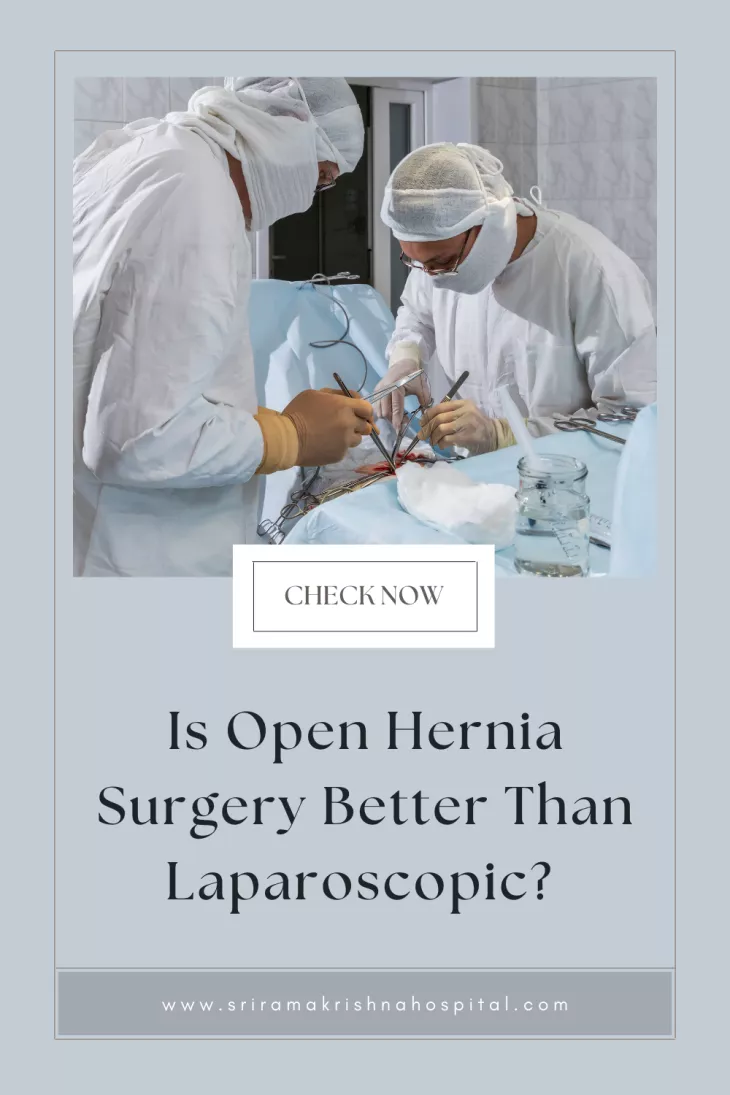 warning signs of a hernia, laparoscopic procedures, Open Hernia Surgery