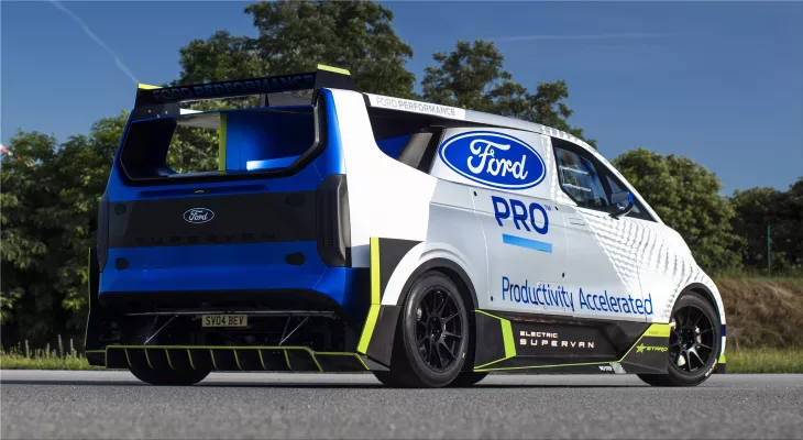 Ford Pro Electric SuperVan is an electric vehicle