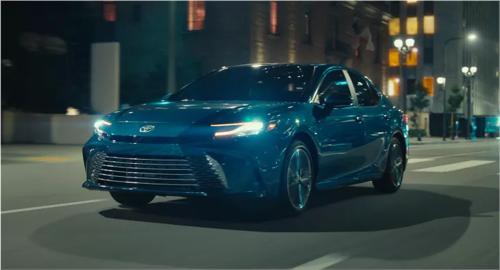 2025 Toyota Camry ad campaign