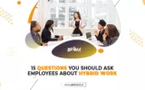 employees about hybrid work